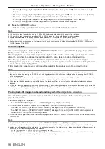 Предварительный просмотр 98 страницы Panasonic PT-JW130FBE Operating Instructions (Functional Manual)