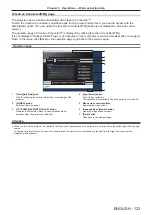 Preview for 123 page of Panasonic PT-JW130FBE Operating Instructions (Functional Manual)