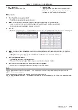 Preview for 179 page of Panasonic PT-JW130FBE Operating Instructions (Functional Manual)