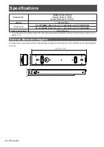 Preview for 28 page of Panasonic PT-JX200FBE Installation Instructions Manual