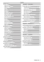 Preview for 3 page of Panasonic PT-JX200FBE Operating Instructions (Functional Manual)