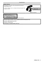 Preview for 5 page of Panasonic PT-JX200FBE Operating Instructions (Functional Manual)