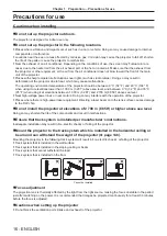 Предварительный просмотр 16 страницы Panasonic PT-JX200GBE Operating Instructions Manual