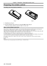 Предварительный просмотр 26 страницы Panasonic PT-JX200GBE Operating Instructions Manual