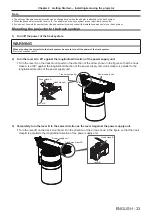 Предварительный просмотр 33 страницы Panasonic PT-JX200GBE Operating Instructions Manual