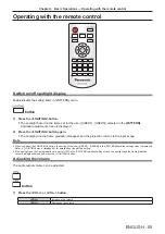 Предварительный просмотр 55 страницы Panasonic PT-JX200GBE Operating Instructions Manual