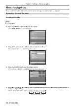 Предварительный просмотр 58 страницы Panasonic PT-JX200GBE Operating Instructions Manual