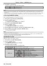 Предварительный просмотр 88 страницы Panasonic PT-JX200GBE Operating Instructions Manual