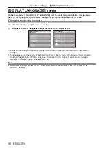 Предварительный просмотр 96 страницы Panasonic PT-JX200GBE Operating Instructions Manual