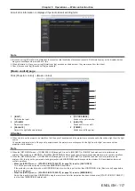 Предварительный просмотр 117 страницы Panasonic PT-JX200GBE Operating Instructions Manual