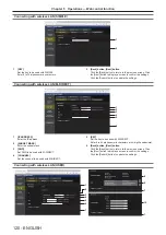 Предварительный просмотр 120 страницы Panasonic PT-JX200GBE Operating Instructions Manual