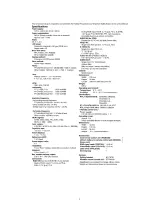 Preview for 2 page of Panasonic PT-L1501 Service Manual