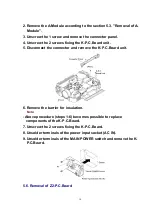 Preview for 10 page of Panasonic PT-L1501 Service Manual