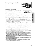 Preview for 23 page of Panasonic PT-L300 Operating Instructions Manual