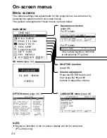 Preview for 24 page of Panasonic PT-L300 Operating Instructions Manual