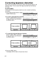 Preview for 28 page of Panasonic PT-L300 Operating Instructions Manual