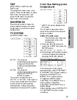 Preview for 35 page of Panasonic PT-L300 Operating Instructions Manual