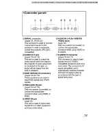 Preview for 9 page of Panasonic PT-L502E Operating Instructions And Service Manual