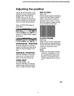 Preview for 29 page of Panasonic PT-L502E Operating Instructions And Service Manual