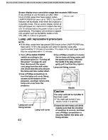 Предварительный просмотр 40 страницы Panasonic PT-L502E Operating Instructions And Service Manual