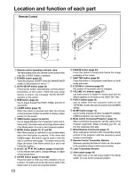 Preview for 2 page of Panasonic PT-L650U Operating Instructions Manual