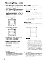 Preview for 24 page of Panasonic PT-L650U Operating Instructions Manual