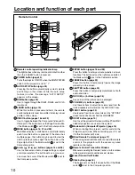 Preview for 10 page of Panasonic PT-L6510U Operating Instructions Manual