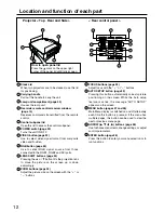 Preview for 12 page of Panasonic PT-L6510U Operating Instructions Manual