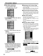 Preview for 28 page of Panasonic PT-L6510U Operating Instructions Manual