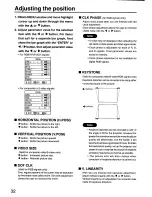 Preview for 32 page of Panasonic PT-L6600UL Operating Instructions Manual