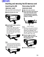 Preview for 10 page of Panasonic PT-L701SDE Operating Instructions Manual