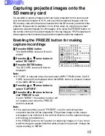 Preview for 12 page of Panasonic PT-L701SDE Operating Instructions Manual