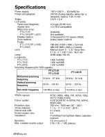 Preview for 48 page of Panasonic PT-L711E Operating Instructions Manual