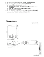 Preview for 51 page of Panasonic PT-L711E Operating Instructions Manual