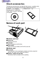 Preview for 6 page of Panasonic PT-L712NTE Operating Instructions Manual