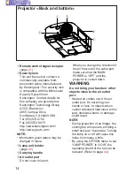 Предварительный просмотр 14 страницы Panasonic PT-L730NT Operating Instructions Manual