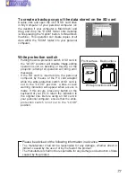 Предварительный просмотр 77 страницы Panasonic PT-L730NT Operating Instructions Manual