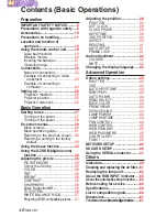 Preview for 4 page of Panasonic PT-L730NTE Operating Instructions Manual