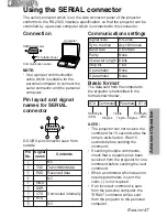 Preview for 47 page of Panasonic PT-L730NTE Operating Instructions Manual