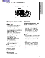 Preview for 15 page of Panasonic PT-L750E Operating Instructions Manual