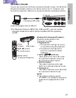 Preview for 21 page of Panasonic PT-L750E Operating Instructions Manual