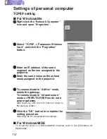 Preview for 112 page of Panasonic PT-L750E Operating Instructions Manual