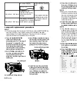 Предварительный просмотр 33 страницы Panasonic PT-L780E Operating Instructions Manual