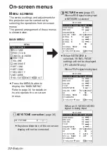 Предварительный просмотр 32 страницы Panasonic PT-LB10NTE Operating Instructions Manual