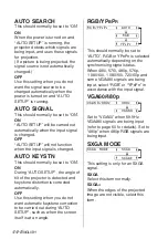 Предварительный просмотр 44 страницы Panasonic PT-LB10NTE Operating Instructions Manual