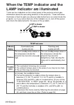 Предварительный просмотр 50 страницы Panasonic PT-LB10NTE Operating Instructions Manual