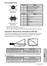 Предварительный просмотр 61 страницы Panasonic PT-LB10NTE Operating Instructions Manual