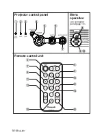 Предварительный просмотр 16 страницы Panasonic PT-LB10NTU - Mobile Proj XGA 2000 Lumens 4.9LBS Cross Platform Wrls Operating Instructions Manual