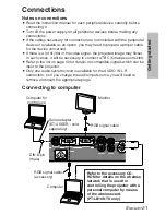 Предварительный просмотр 21 страницы Panasonic PT-LB10NTU - Mobile Proj XGA 2000 Lumens 4.9LBS Cross Platform Wrls Operating Instructions Manual