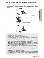 Предварительный просмотр 23 страницы Panasonic PT-LB10NTU - Mobile Proj XGA 2000 Lumens 4.9LBS Cross Platform Wrls Operating Instructions Manual